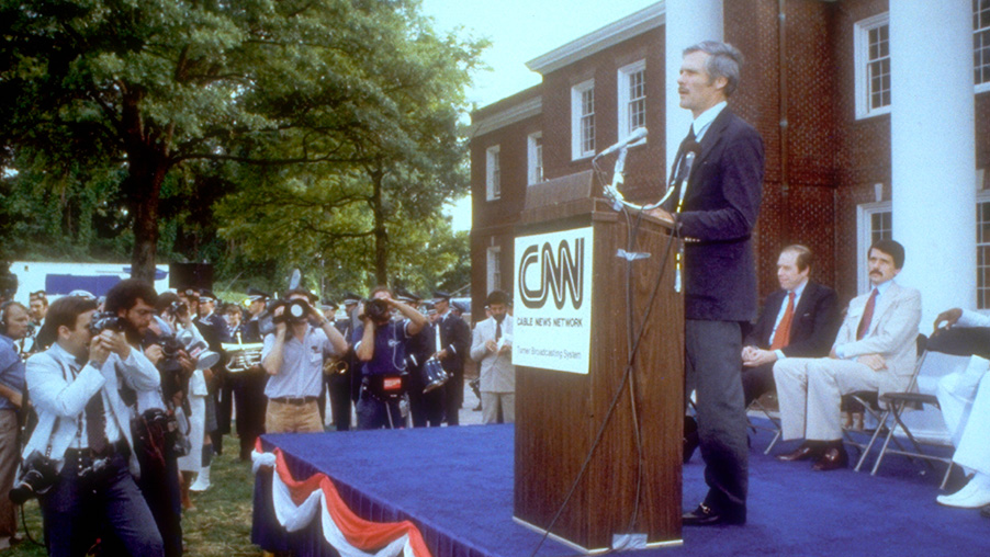 Ted Turner launches CNN Ted Turner launches CNN